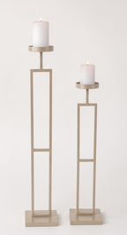 Kerzenständer beige