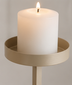 Kerzenständer beige