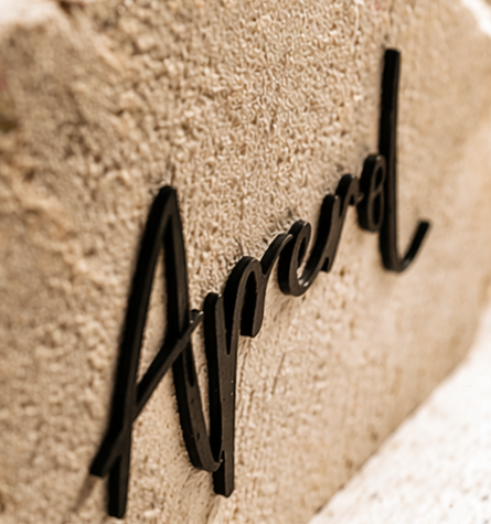 Schild "Aperol" Stone
