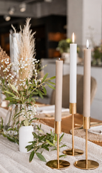 Stabkerzenhalter gold